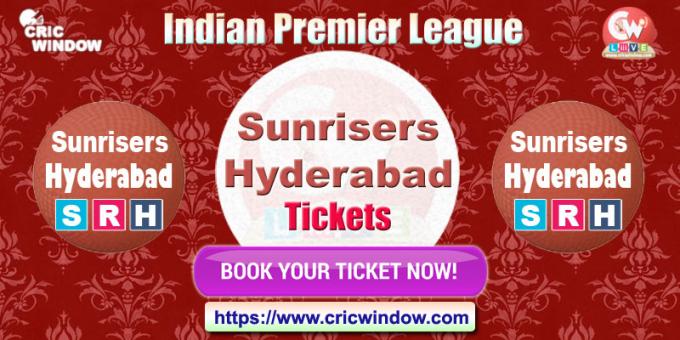 IPL SRH Online Tickets Booking 2021 - Cricwindow.com 