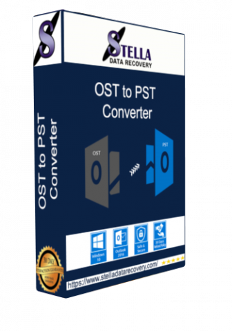 Recover OST to PST with Stella OST Recovery tool