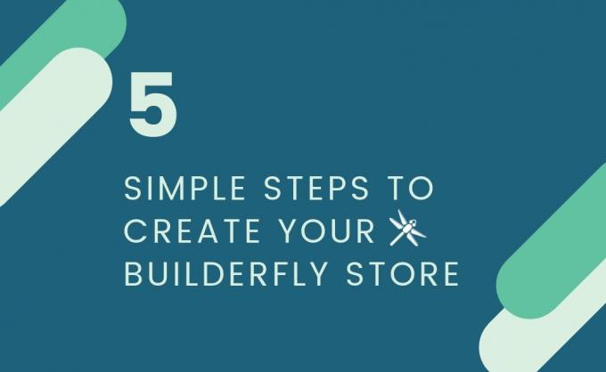 How to create online store in 5 simple steps: Builderfly