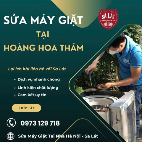 Sửa Máy Giặt Tại Hoàng Hoa Thám Uy Tín  Tận Tâm