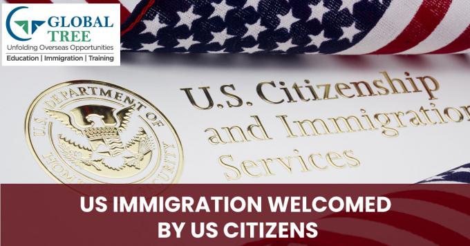 The People of America are ready to welcome more Immigrants       	     