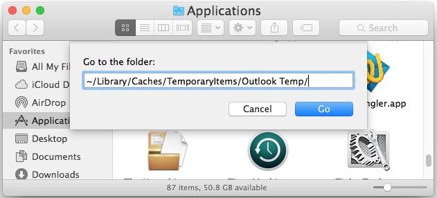     Access Outlook Temp Folder On Mac OS X - Step By Step Guide  