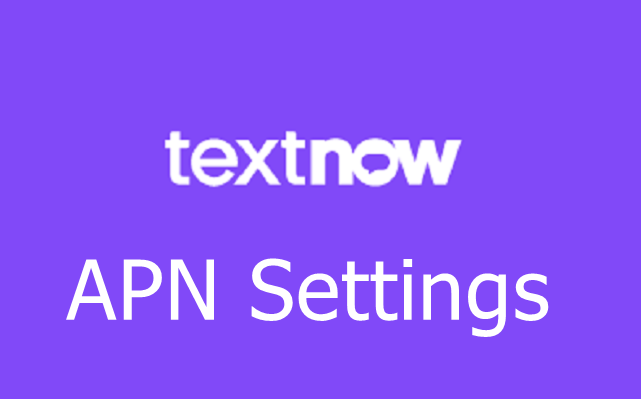 TextNOW Data Settings for iPhone/Android