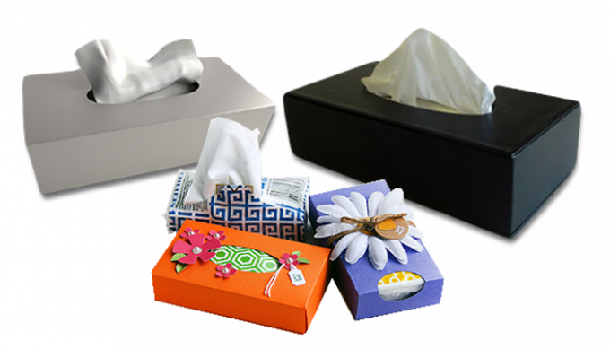 Tissue Box Cover | Custom Printed Tissue Packaging Boxes