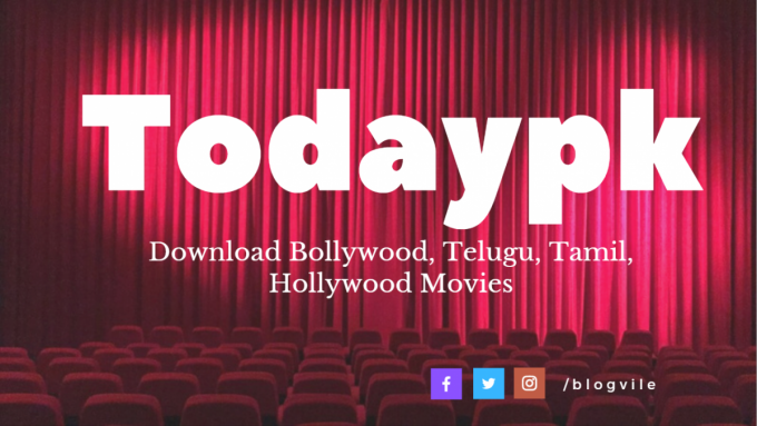 Todaypk Movies - Download Bollywood, Telugu, Tamil, Hollywood Movies