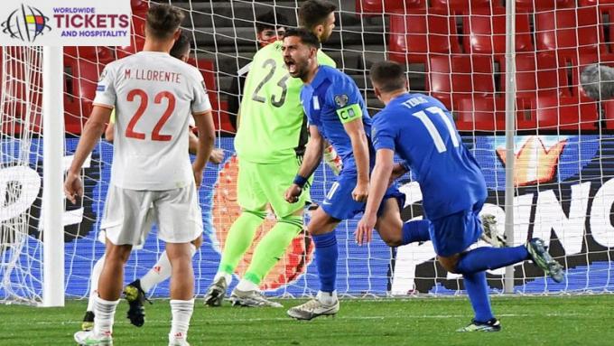 Spain Football World Cup &#8211; Spain unhappy about the absence of VAR in Football World Cup qualifier draw against Greece &#8211; Football World Cup Tickets | Qatar Football World Cup 2022 Tickets &amp; Hospitality