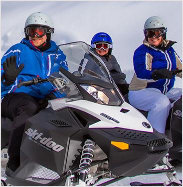 Snowmobiling, Outdoor winter park adventure | Colorado Snowmobile trails