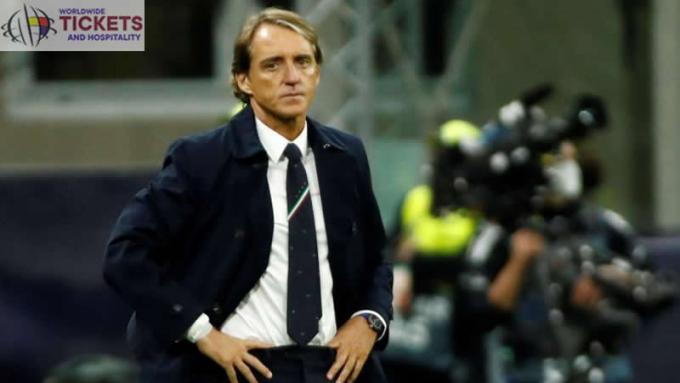 Italy Football World Cup &#8211; Mancini on FIFA World Cup Qualifiers We let ourselves down &#8211; FIFA World Cup Tickets | Qatar Football World Cup 2022 Tickets &amp; Hospitality |Premier League Football Tickets