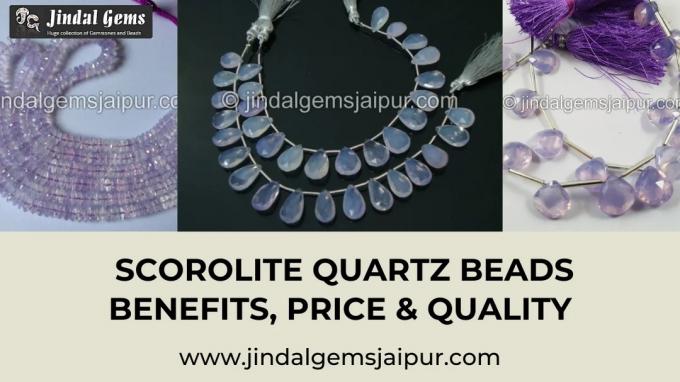 Scorolite Quartz Beads Overview