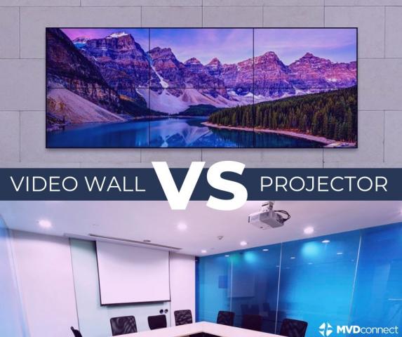 Video Wall vs Projector