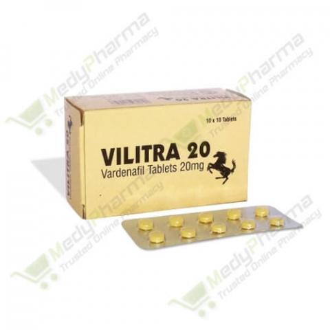 Buy Vilitra Online | Levitra Generic Pills | Vilitra (Vardenafil) Tablet | Medypharmacy