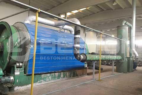 Continuous Tyre Pyrolysis Plant 7/24 - Large Capacity