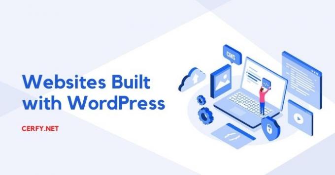 Top 10 Websites Built with WordPress  - CERFY