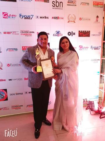 De Fantasia Organizes "The Game Changers Business Award 2019" Win By Vikas Sharma - Best Investment Property In India