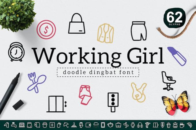 Working Girl Font Free Download Similar | FreeFontify