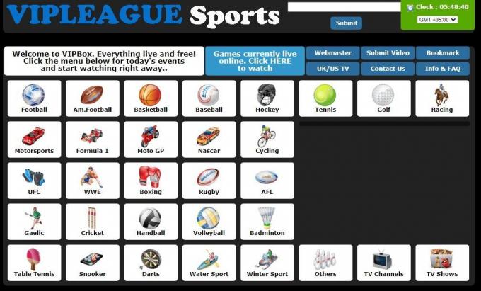 Vipleague Best HD Sports Live Streams vipleague