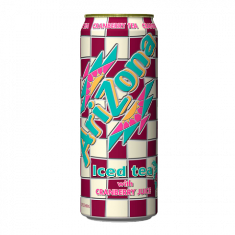 ARIZONA® ICED TEA | CRANBERRY | CANS 23oz - (24 Pack)