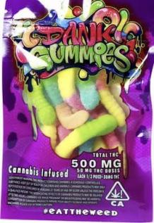 Buy Willy Wonka Worm THC Dank Gummies 500mg - Mungus