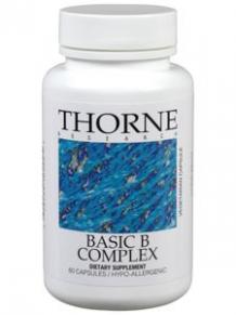 Buy Online Basic B Complex 60 vegcaps @20.50 by Thorne Research 