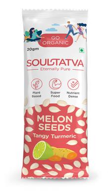 Buy Organic Melon Seeds Tangy Turmeric | Soultatva