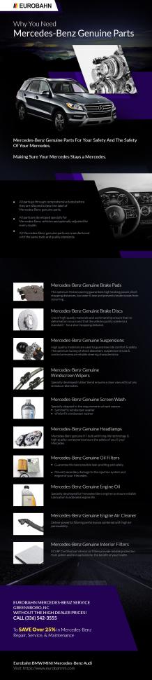Why You Need Mercedes-Benz Genuine Parts