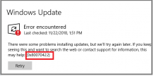 Error Code 0x80070422 Windows 10 Update Solutions