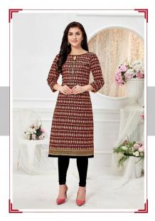 Prachi Designer Kurti Manufacturers &amp; Exporters from Pali Marwar, Rajasthan - Shree Ganesh Print-Fab Pvt. Ltd