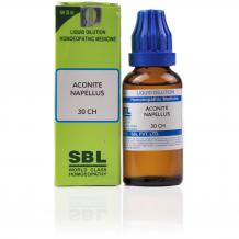 SBL Aconite Napellus 30 CH (30ml) | Global Shipping - Homoeobazaar