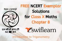 NCERT Exemplar Class 10 Maths Chapter 8 Introduction to Trigonometry