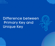 difference between primary key and unique key