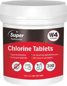 Chlorine Bleach Tablets x 300 - Disinfectants & Bleach