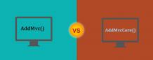 Using MVC framework with difference between AddMvc & AddMvcCore