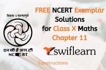 Class 10 NCERT Exemplar Maths Chapter 11 Constructions | Swiflearn