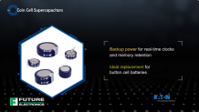 Eaton: Coin Cell Supercapacitors