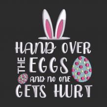 Embroidery Design Hunting Eggs Easter | Cre8iveSkill
