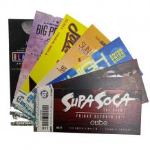 Premium Tickets Printing, Event Tickets Printing, Design your Tickets
