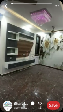  2 BHK Flat For Rent in Uttam Nagar, Delhi @ Rs. 7500