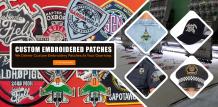 Get Artistic Embroidery Patches & Custom Logo Patches| Cre8iveSkill