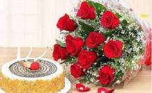 Buy/Send New Year Flowers and Cakes Online from MyFlowerTree