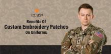Benefits Of Custom Embroidery Patches On Uniforms | Cre8iveSkill