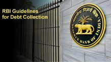 What are RBI guidelines for debt collection agencies in India?
