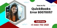 How To Get Rid of QuickBooks Error 80070057?