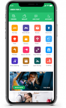 Uber for X Clone | Uber for X Apps | Uber for X Clone Script for On-demand Service