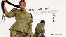 Asley Stewart dresses, jeans, tops, plus size designers,