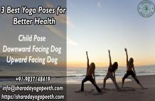 3 Best Yoga Poses for Better Health
