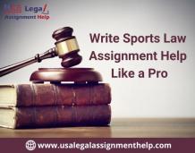 Write Sports Law Assignment Help Like a Pro - Classifieds Ads US