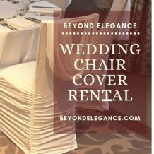 Wedding Chair Cover Rental