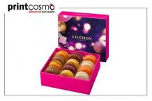 Design Your Unique Macaron Packaging boxes with Printcosmo Packaging - Macaron Boxes