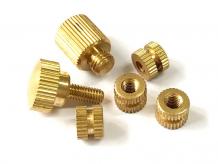 Brass Round Knurled Nut 