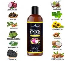 Park Denial Onion Herbal Hair Oil. ONION OIL FOR HAIR